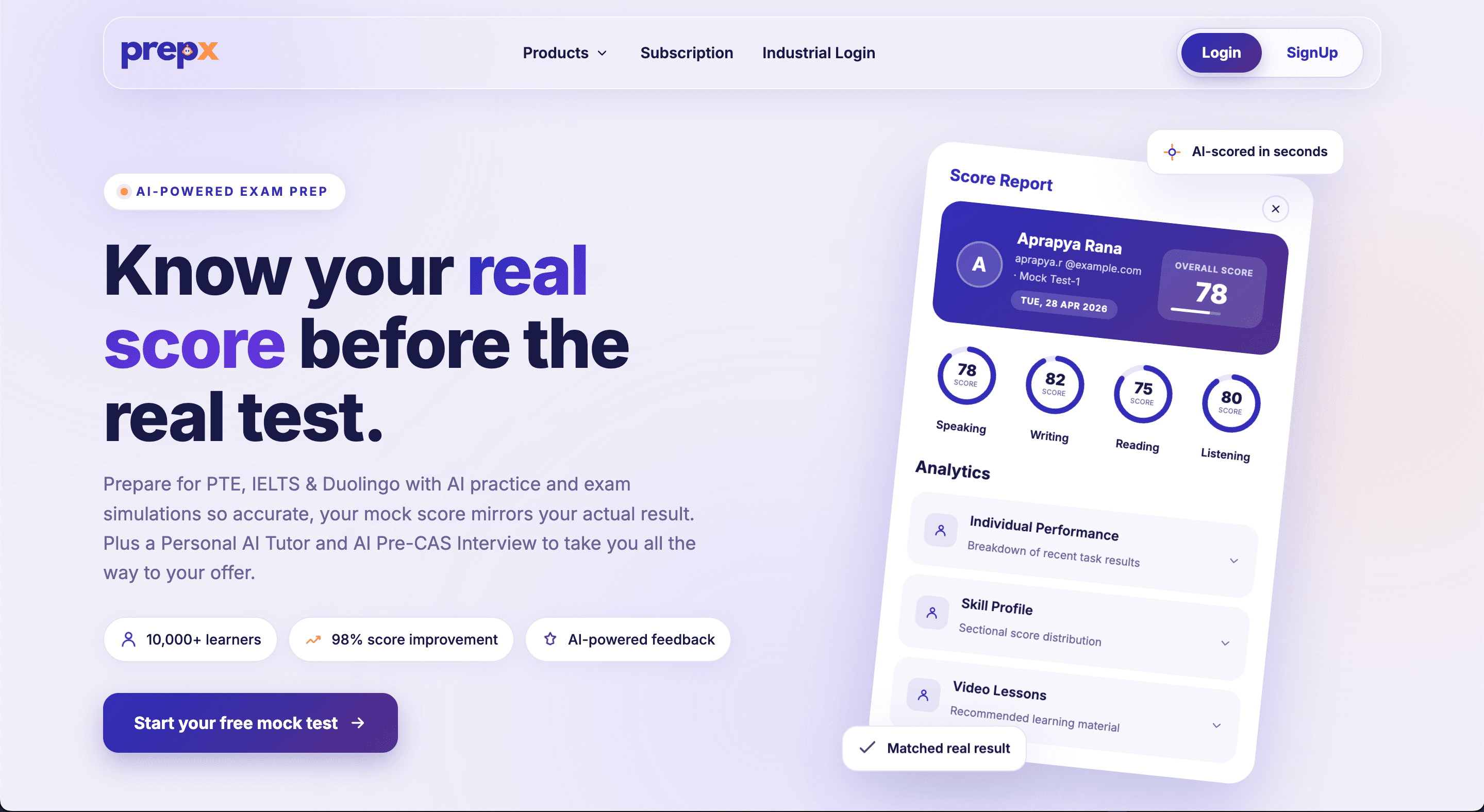 PrepX